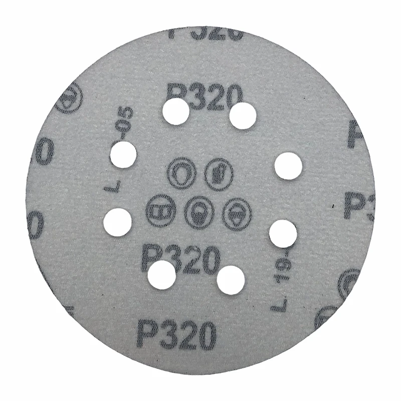 נייר זכוכית ל-5 Orbital Sander